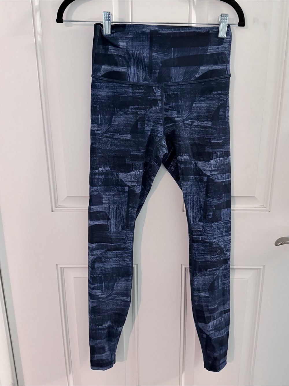 Lululemon Wunder Under Hi-Rise Leggings 6 | Transition Multi Midnight Navy